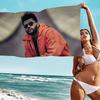 Rapper The Weeknd XO Große Mikrofaser Strandtücher Schnelltrocknendes Handtuch Sandstrandtücher Handtuch für Schwimmbad Reisen Schwimmbad Yoga