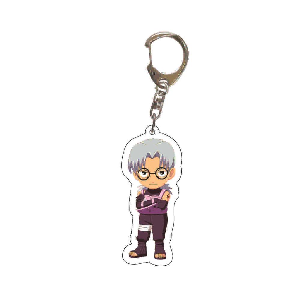 Naruto Akatsuki Pain & Sasuke Acrylic Keychain Pendant