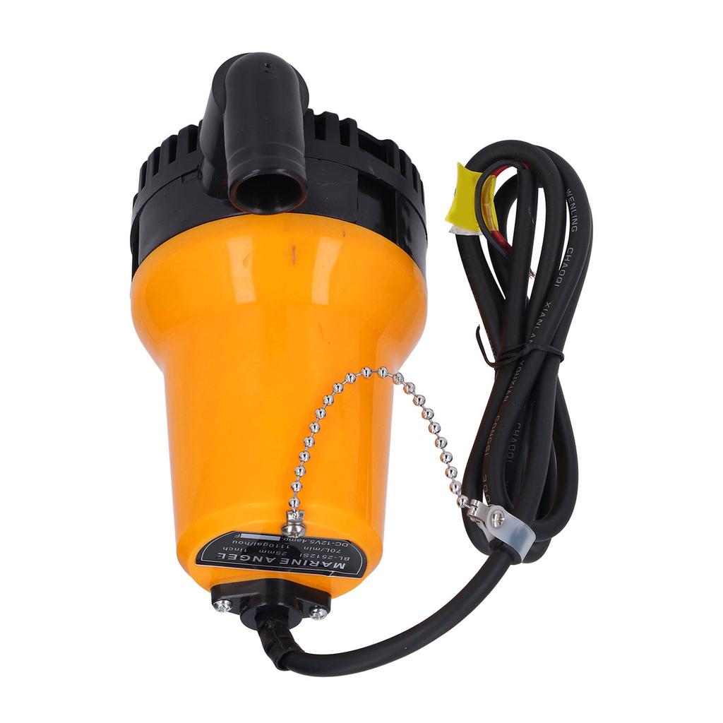 Submersible Pump Bilge Mini 70L Min 5400rpm 45W 4m Lift DC 12V for Fish Tank Boat