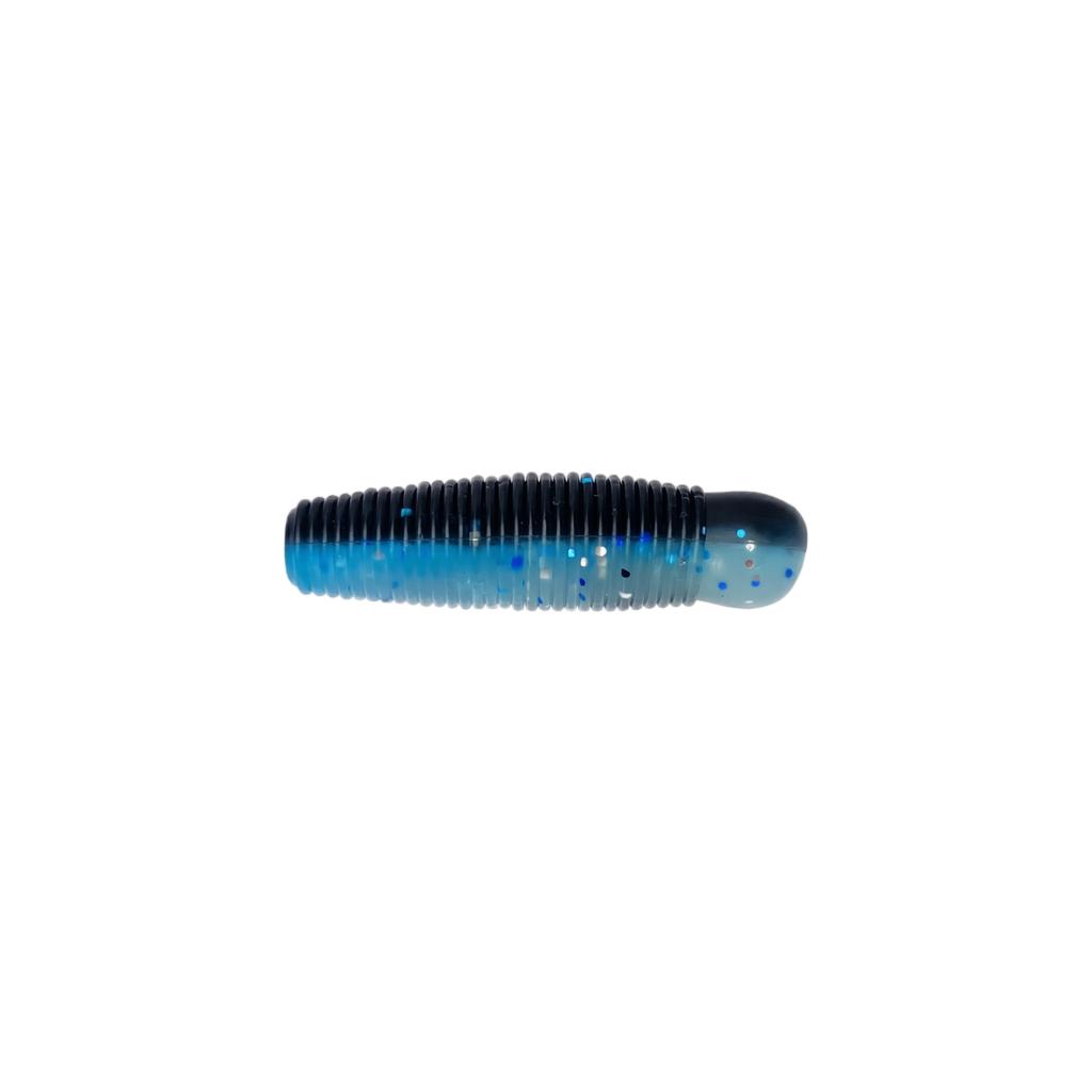 Soft Plastic Fishing Lure 4cm Salt-Infused Worm Bait for Outdoor Freshwater Fishing Bass Pike Blackfish Lure