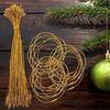 100pcs For Christmas Ornament Hanging Cords for Home Decor and Crafts