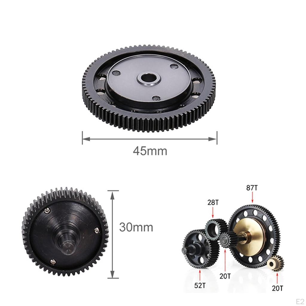 Assembled Transmission Gears Set for Axial SCX10 Spare Parts