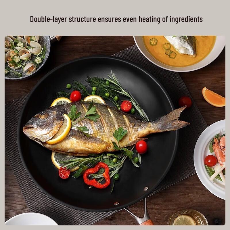 Sanhe Non-Coated Wrought Iron Stir-Fry Wok