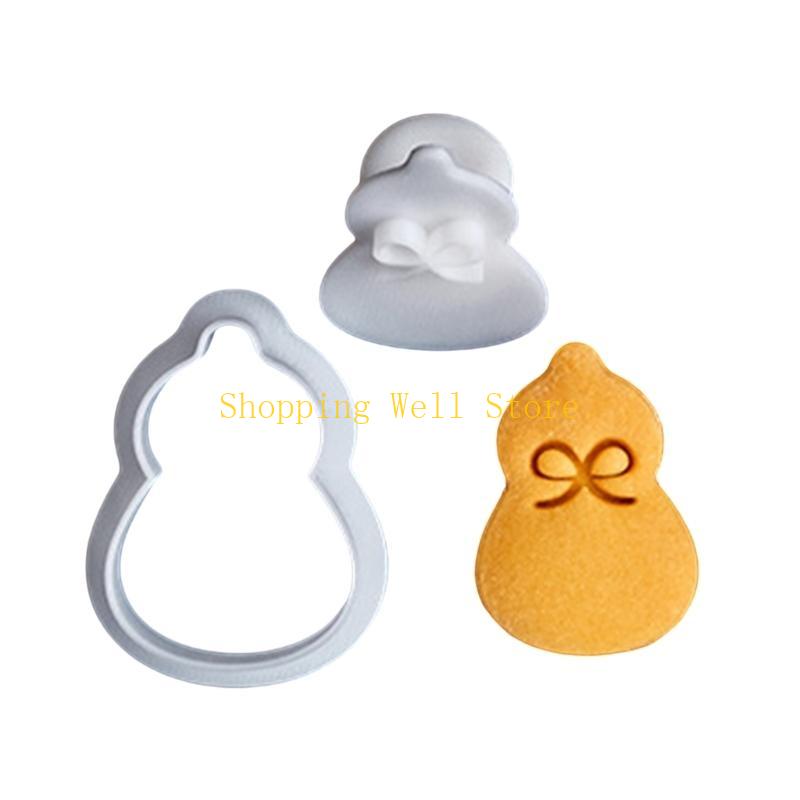 KX4B 2025 Snake Cookie Molds Set Fondant Cutter Plastic Texture Baking Tool