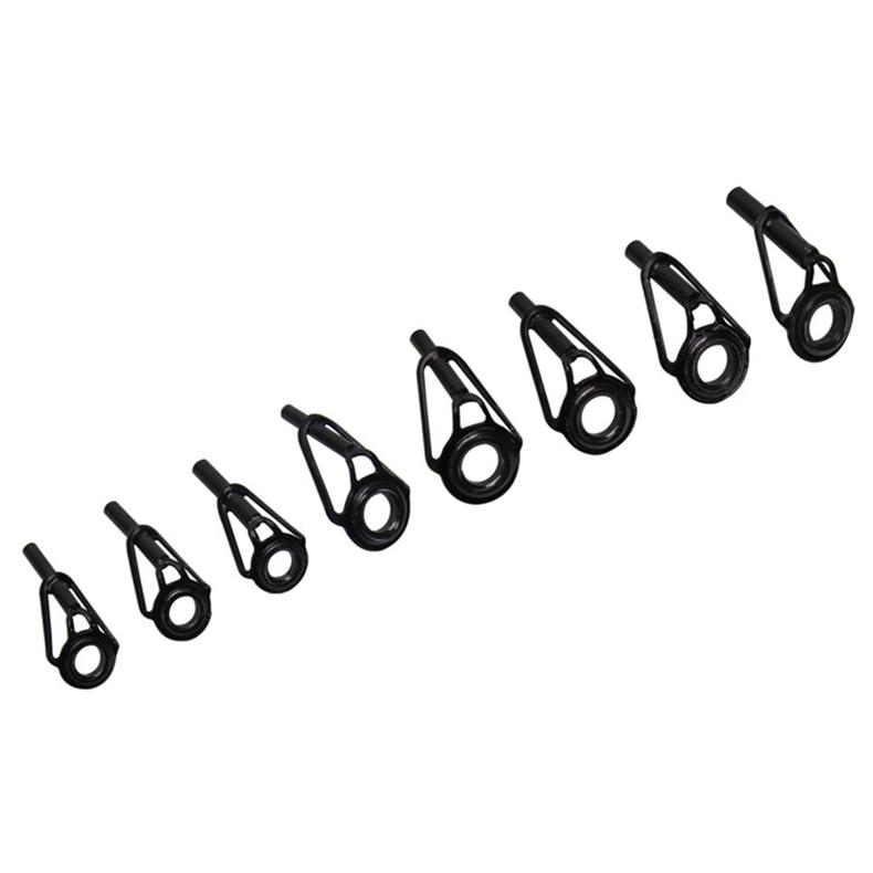 Creative Top Ring Ceramic Fishing Leading Eye Swivel Snap Fishing Accessory Set