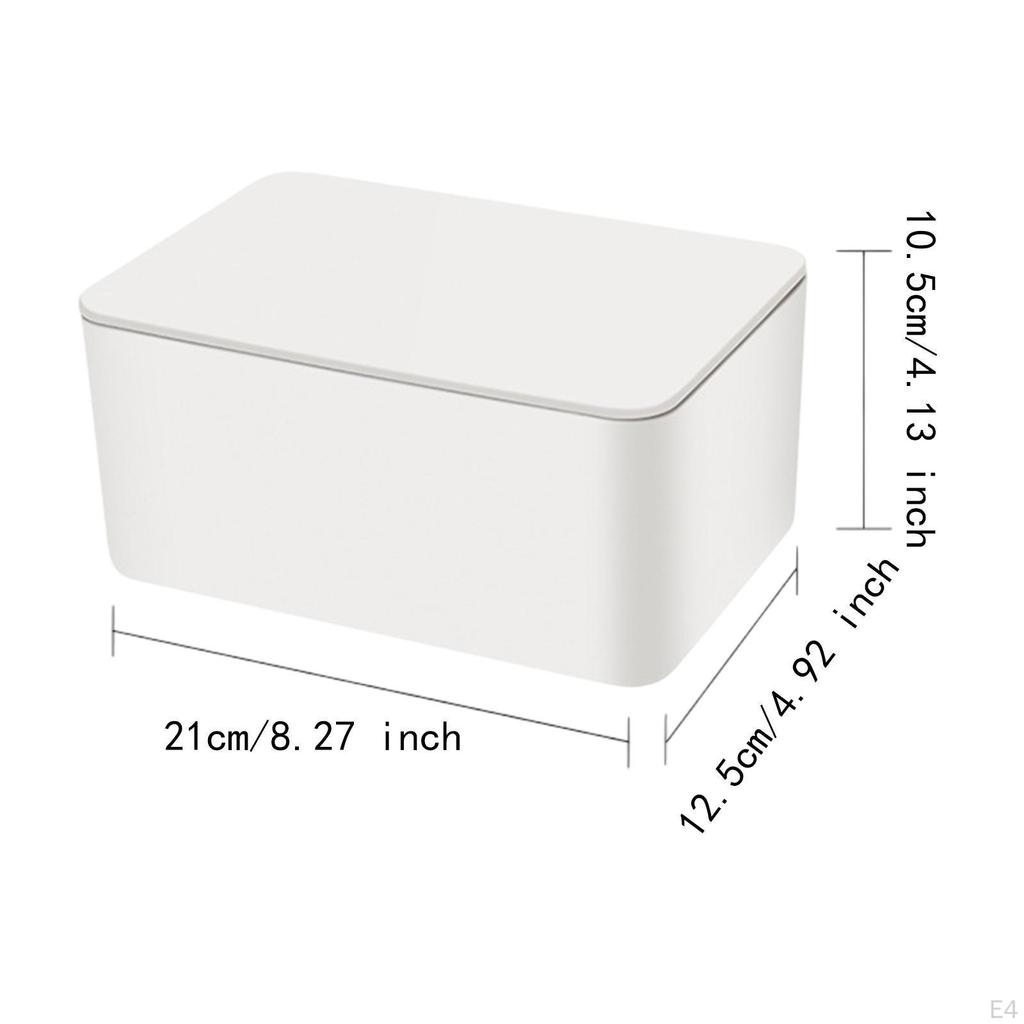 Baby Wipes Dispenser Wipe Container Refillable Dustproof Keeps Clean with Lid Holder