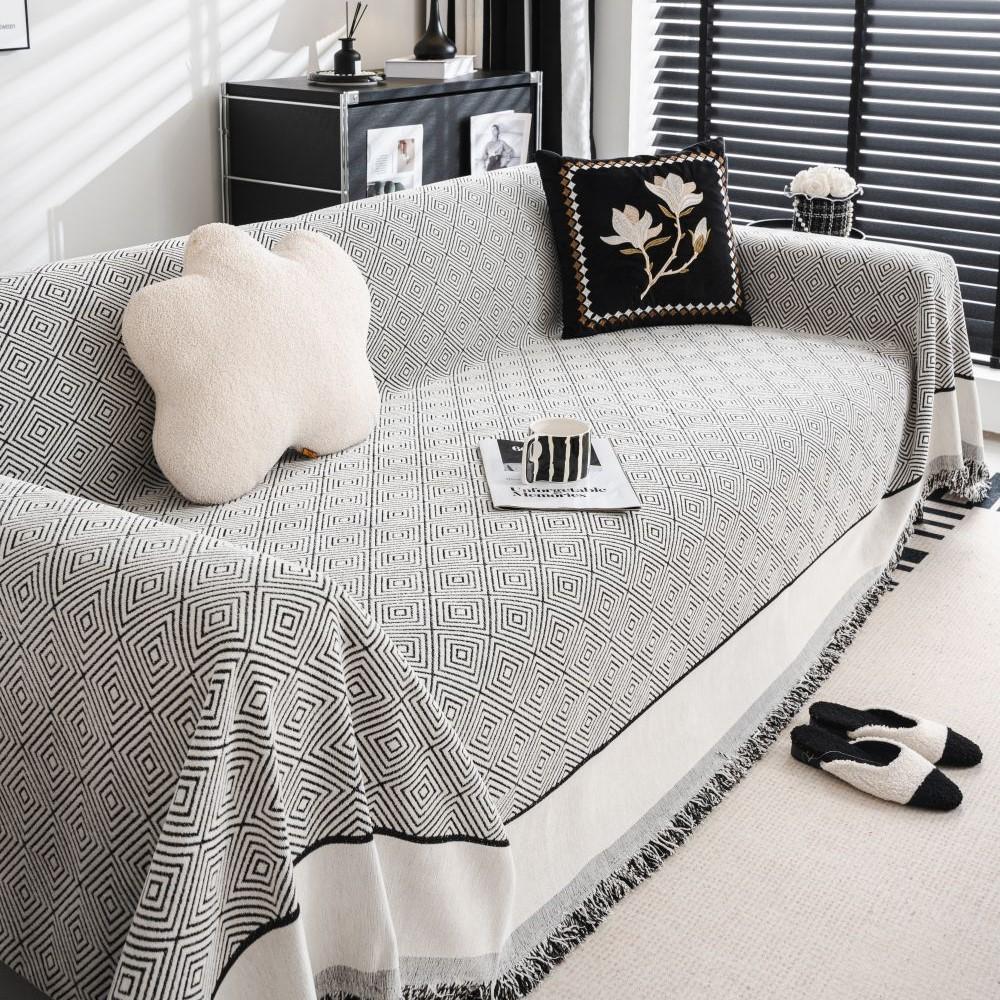 

Ощущение прохлады Гостиная Диван Коврик Пледы Пончик Форма Кемпинг Пикник Одеяло Чехол Диван Чехол 180x130cm чёрный