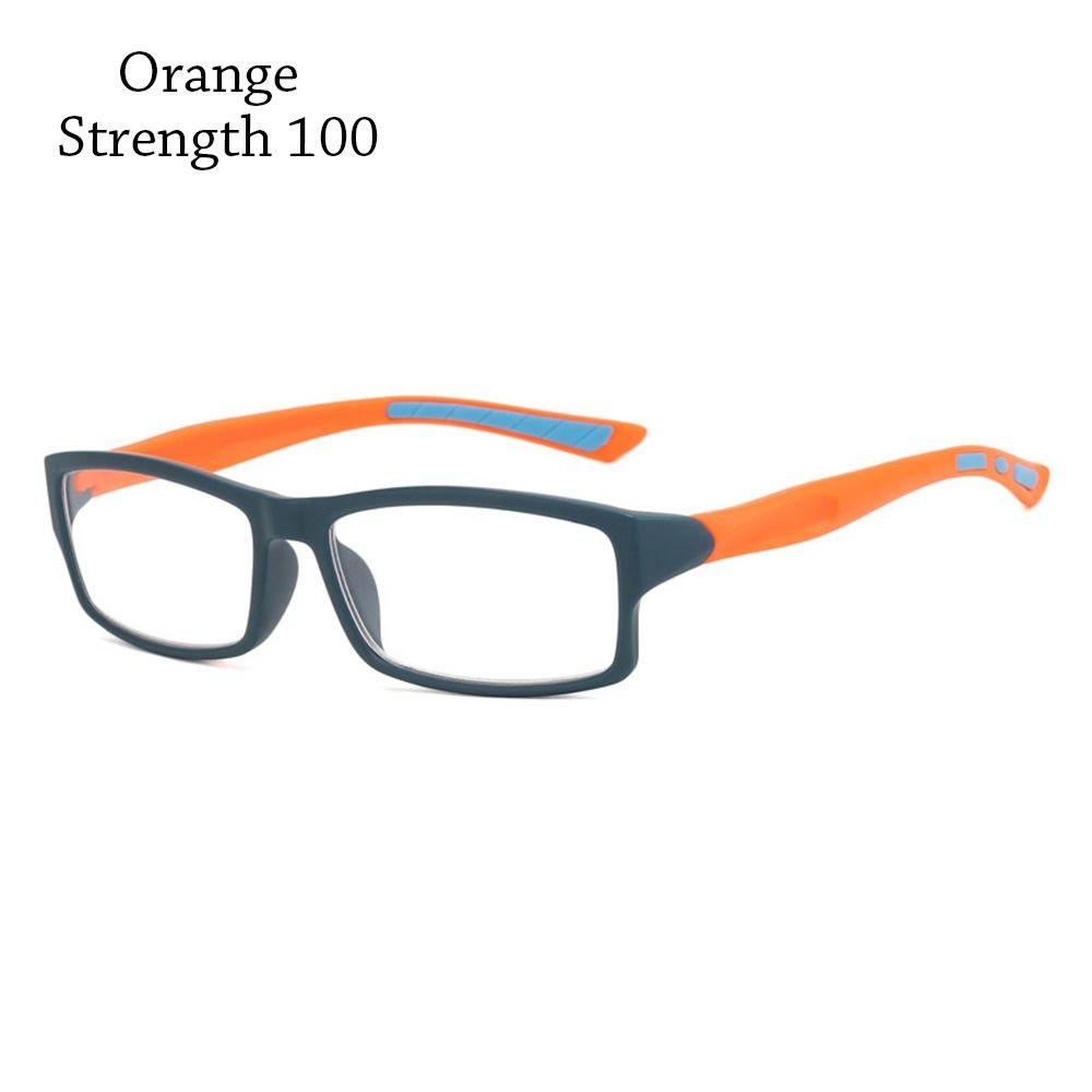 

Квадратні окуляри, що блокують сині промені. Захист очей. Оптичні окуляри. Окуляри для чоловіків, жінок Strength 100 помаранчевий