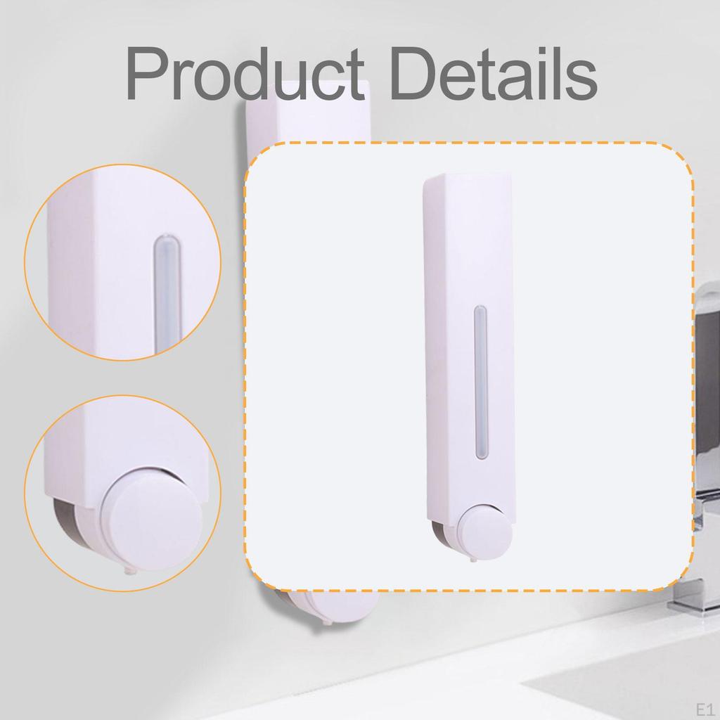 Wall Mounted Soap Dispenser Large Capacity Easy To Use Premium Multifunctional Practical Durability