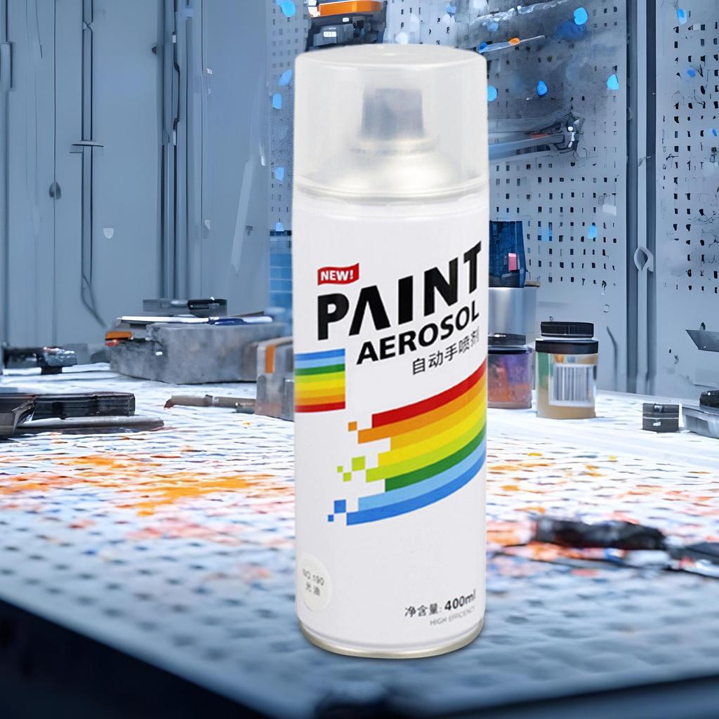Outdoor Spray Paint 400ml Paint Basecoat Fast-Drying Coating Aerosol Can For Tire Artwork Motorcycle Furniture Car Care