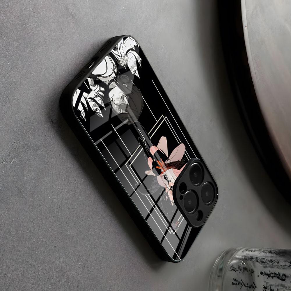 Reze Beauty Japan Anime Phone Case Glass For IPhone17 Air 16 15 17 14 Pro Max 13 12 Simple Style 11 X XS XR Plus For Samsung S 2