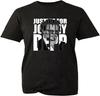Round Neck T-Shirt, Summer Trendy Clothing YUNYAN Justice for Johnny Depp Tshirt, Support Johnny Depp Amber Heard Adult Top Black T-Shirt
