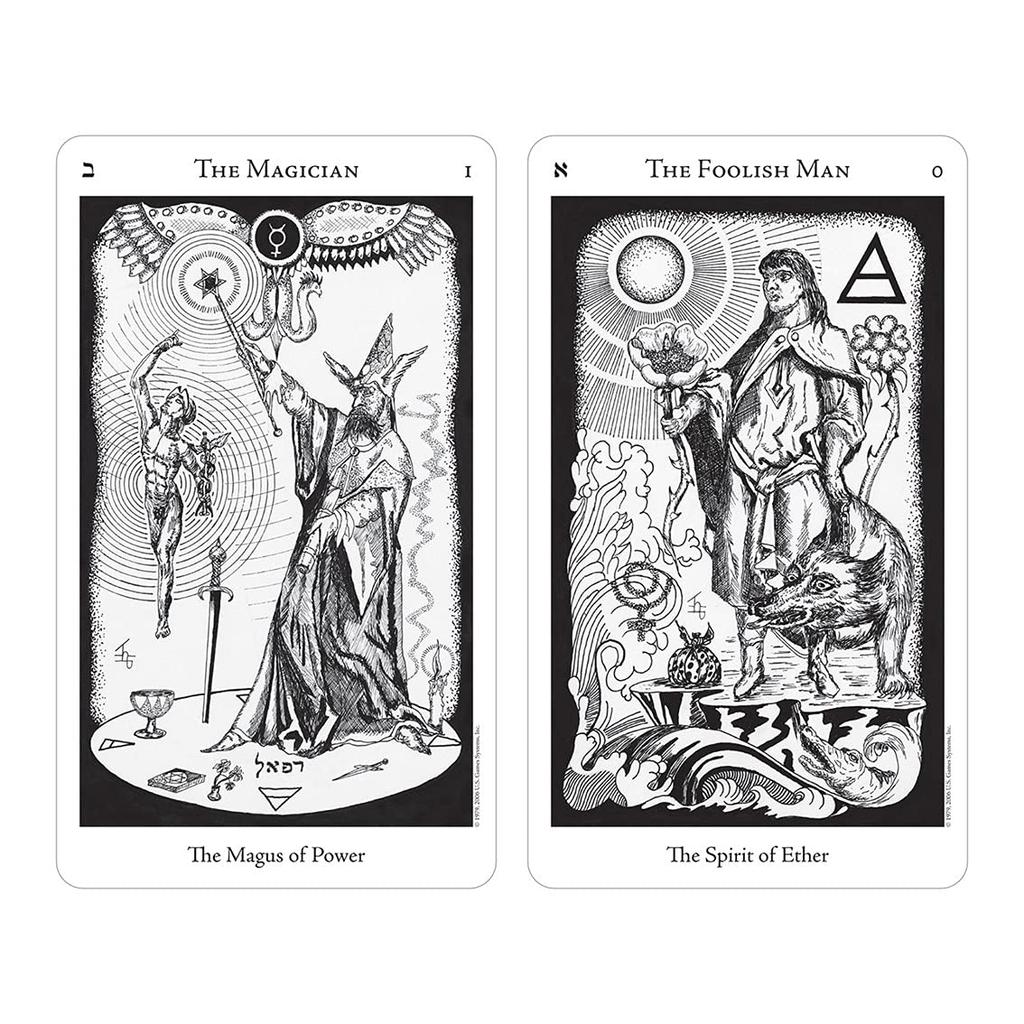 Kancharo Tarotové karty 78 listů Tarotové věštění Hermetické Japonské tarotové karty Základní instrukce Včetně pouzdra [Tarot] & (Originální produkt)