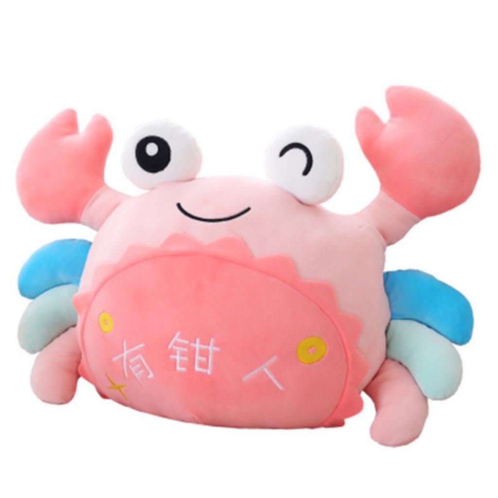 Sea Crab Plush Toys Cute Stuffed Cartoon  Doll Soft  Kids Gift 20cm