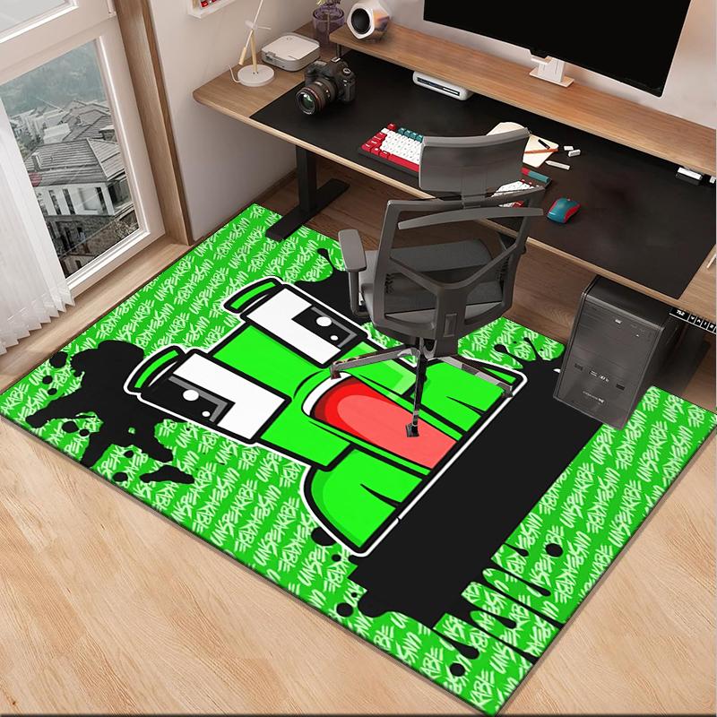Space Un-speakable Adventure Office Rug Chair Mat, Game Carpet, Suitable for Front Door, Bedroom, Living Room, Desk, Holiday Gift