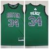 Vintage Boston Celtics Basketball Jersey Sleeveless Sportswear Men Women Fall Winter