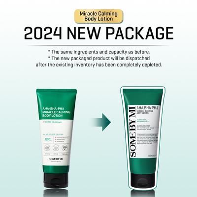 AHA BHA PHA Miracle Calming Body Lotion 200ml AUTHENTIC STORE