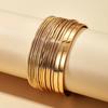 DIEZI Bohemian Vintage Hip Hop Gold Color Chain Bracelet Women Men Fashion 14pcs/Set Bangle Gift Wholesale 2025 New Jewelry