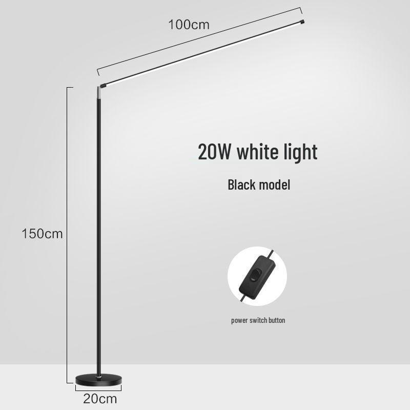 Adjustable Floor Lamp for Reading, Living Room, and Bedroom