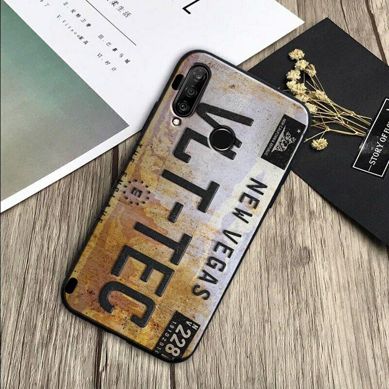 

Retro License Plate Number For Huawei Nova 7i 3i 8i 11 12i 10 9 SE Y60 Y61 Y70 Y72 Y73 Y90 Y91 P20 P30 Pro P40 Lite Case Huawei Nova 12i