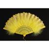 Japanese-Style Lolita Retro Black and White Lace Lolita Embossed Floral Folding Fan Tea Party Feather Fan