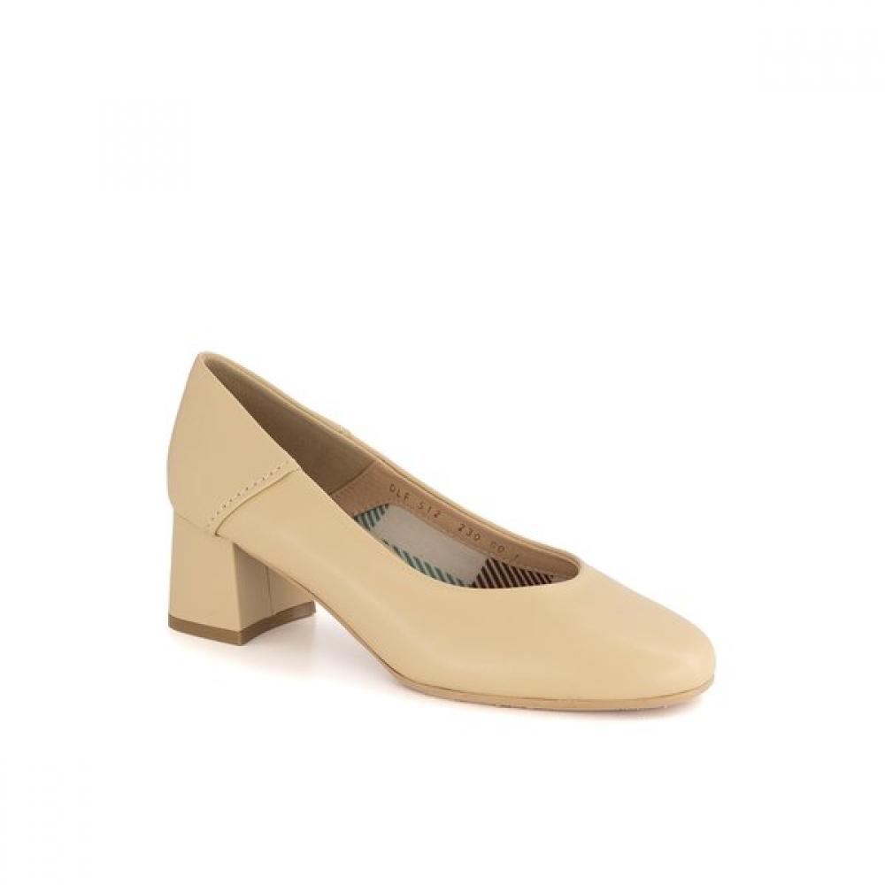 Daks Women 5cm Basic Dress Shoes Dlf512ls32 Beige 250/beige (LS32)