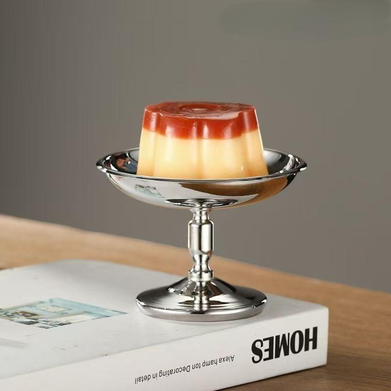 Edelstahl Eisbecher Hohe Dessertschale mit Mustern für Hauspartys Edelstahl Eisbecher