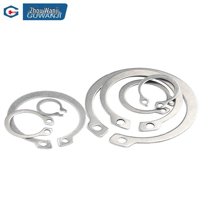 GUWANJI 304 Stainless Steel C-Type Shaft Retaining Ring