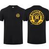 Amazing Tees Men T Shirt Casual Oversized Gas Monkeys Garage Hot Rods Circle Logo Limited Doublesided Tshirt Male Tshirts
