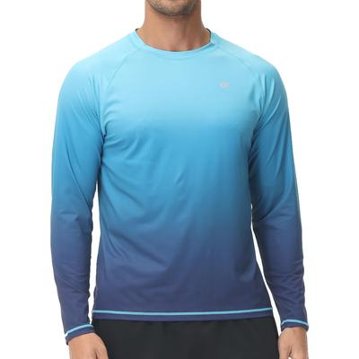 Uzun Kollu UV'ye Karşı Hızlı Güneş Yanığı Önleyici Rashguard [Hyzhwl] Erkek, Kol, Mayo, Tişört, UPF50+, Dokunuş, Koruma, Amfibi, Kuruma,