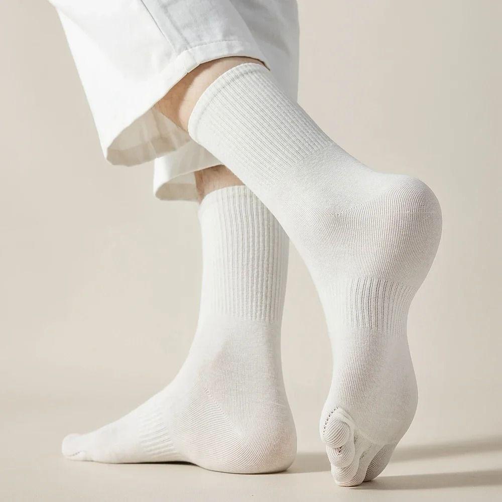Thin Five Finger Socks With Separate Fingers Cotton Toe Socks Low Cut Ankle Sports Socks  Running