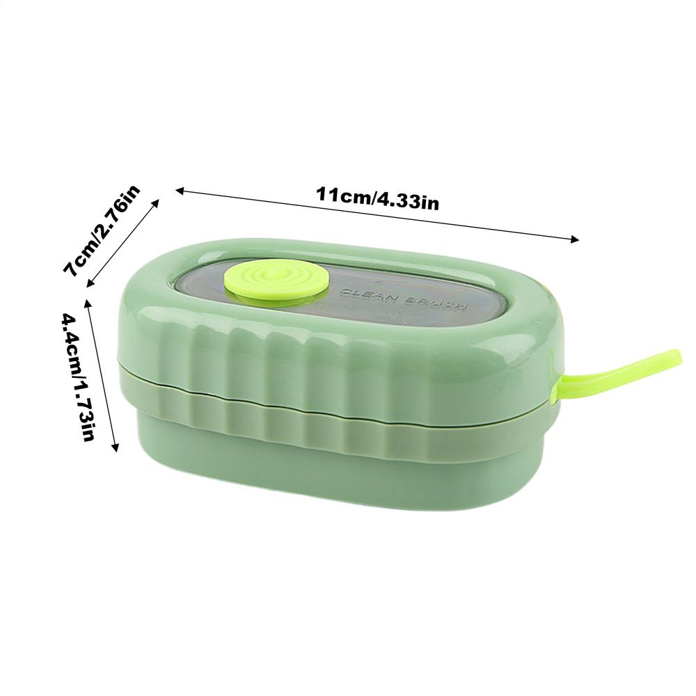 

Щетка с мягкой щетиной для мытья посуды, бытовая многофункциональная, для стирки, брюк, обуви, носков, ручной стирки, инструмент для чистки одежды зелёный