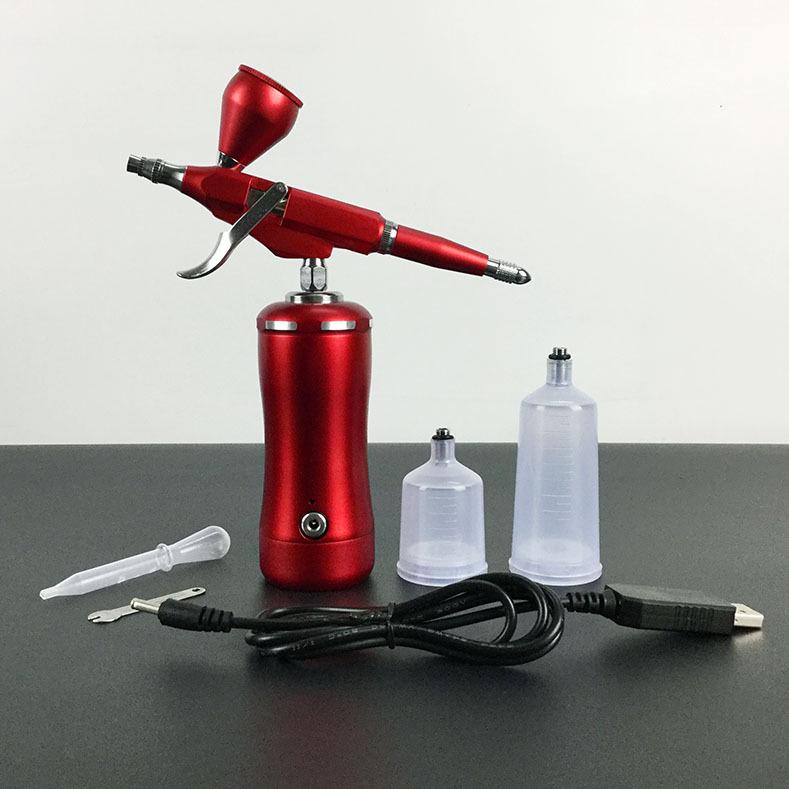 Gundam Mini Electric Airbrush Set for Auto Start-Stop Handheld Spray Painting