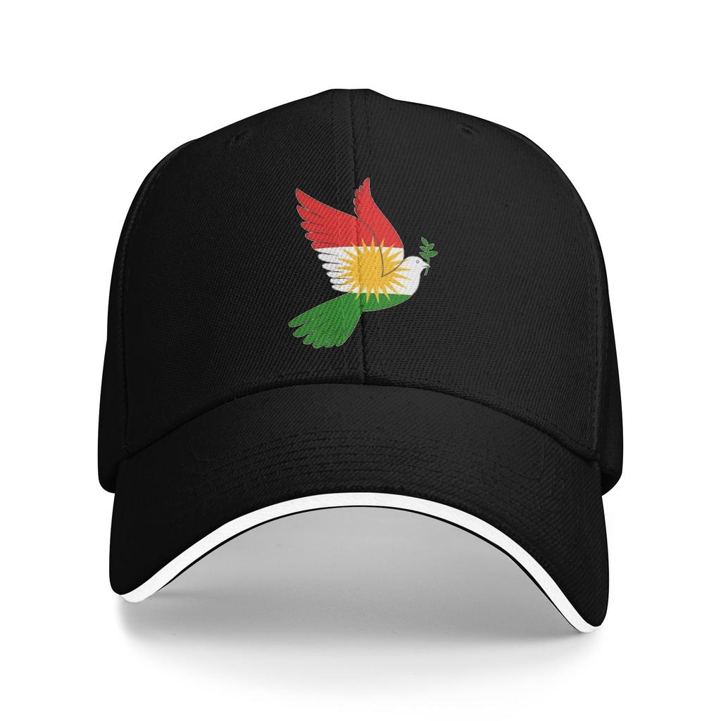 Kurdistan Flagge Lässige Baseballkappe Sommer Trucker-Kappe Dropshipping Outdoor-Sport Snapback-Kappe Herren Damen Mode Baseballkappen