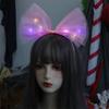 Serre-tête Lumineux Bandeau Cheveux Nœud Papillon LED Serre-tête Nœud Accessoires Costume Cosplay Fille