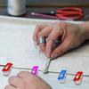 40/70/120pcs Multi-Purpose Sewing Clips for Fabric & Quilting - Secure Grip, Ergonomic Design, Mixed Colors