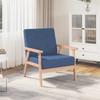 Vidaxl Sessel, Blau, Stoff