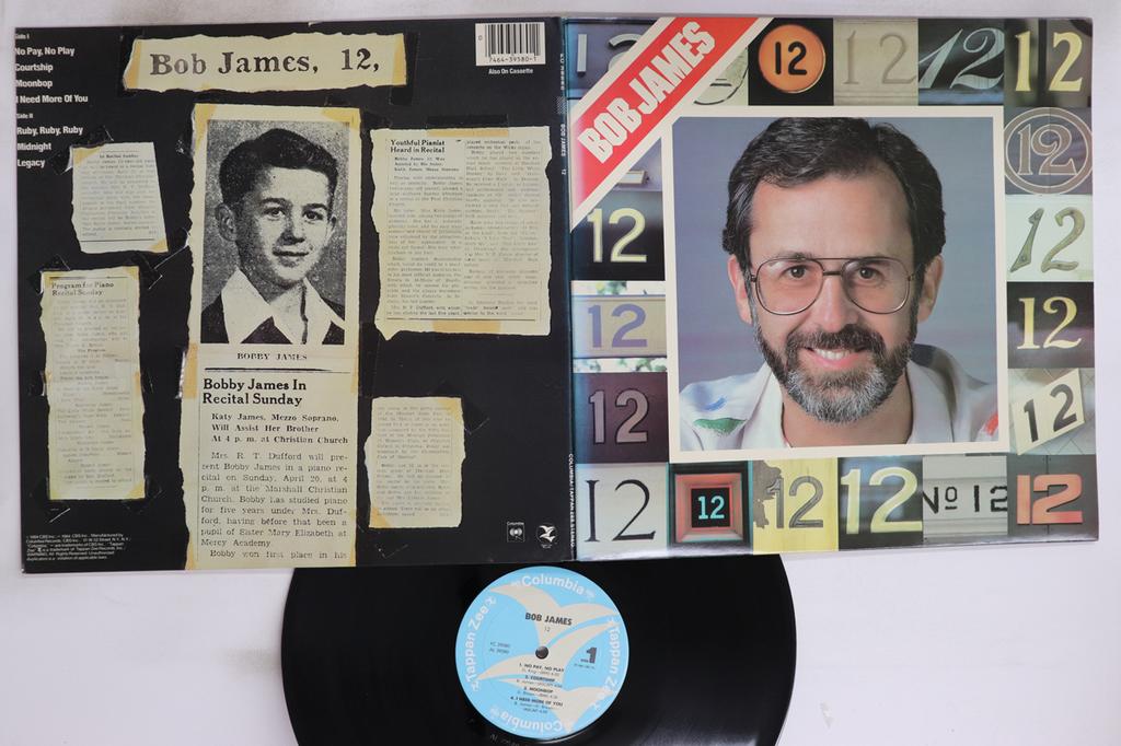 LP Record BOB JAMES - 12 FC39580 TAPPAN ZEE 1984 US Jazz Used