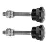2Pcs   Hood Pin Bonnet Lock Quick Release Push Button Bumper Clip