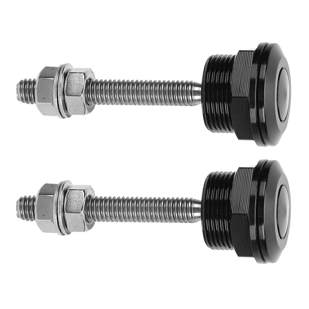 2Pcs   Hood Pin Bonnet Lock Quick Release Push Button Bumper Clip