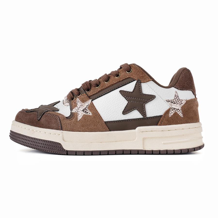 

Гамбургские звезды низкие кеды мужские и женские универсальные платформенные повседневные туфли нескользящие, износостойкие и дышащие персонализированные модели 45