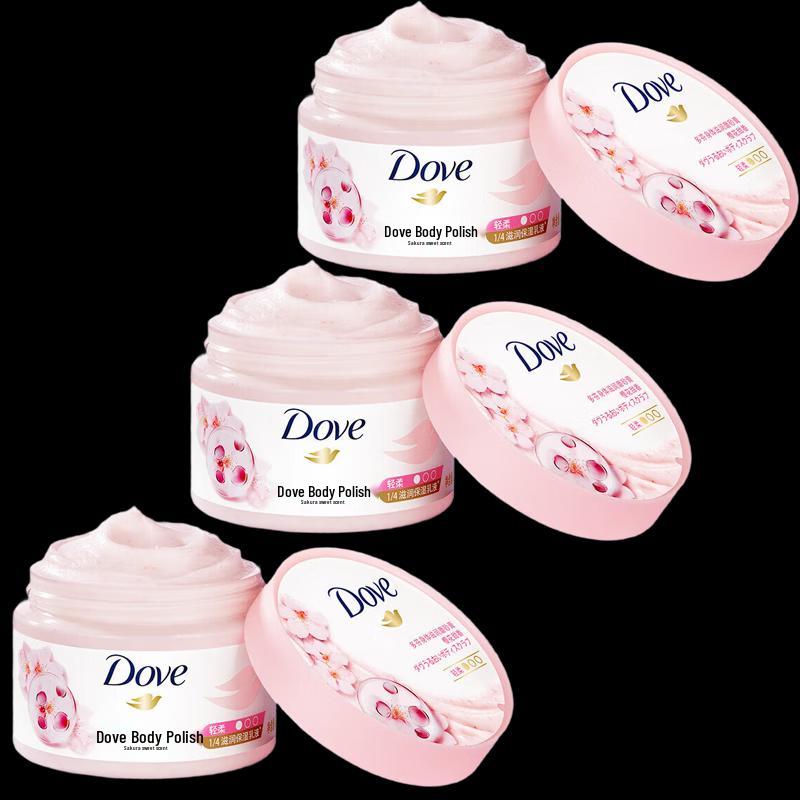 

Скраб для тела Dove Цветок вишни, 3 шт.