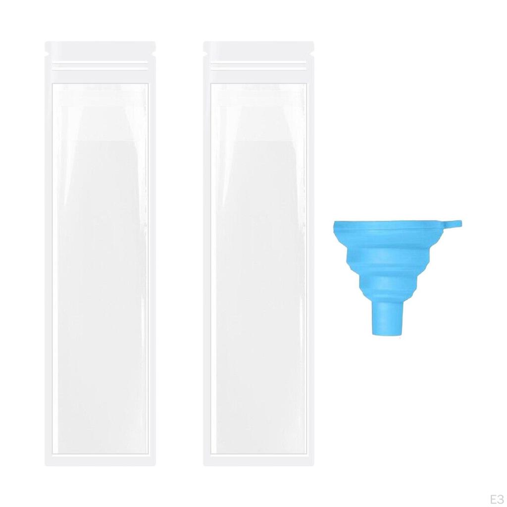 Sáčky na ledové nanuky DIY kapsička na ovocné smoothies zdravé svačiny 20 kusů