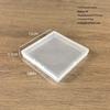 Transparent Ultra-Thin 1.7cm Rectangular Jewelry Box with Lid