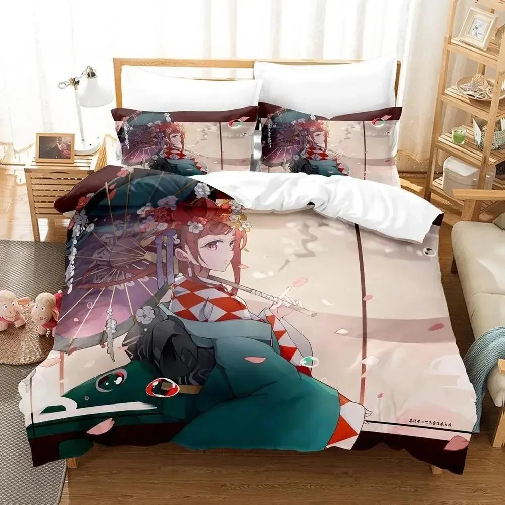 Zombie Land Saga Bedding Set Polyester Bedroom Quilt Cover Set Single Double Size Duvet Cover Pillowcase For Adult Boy Girl