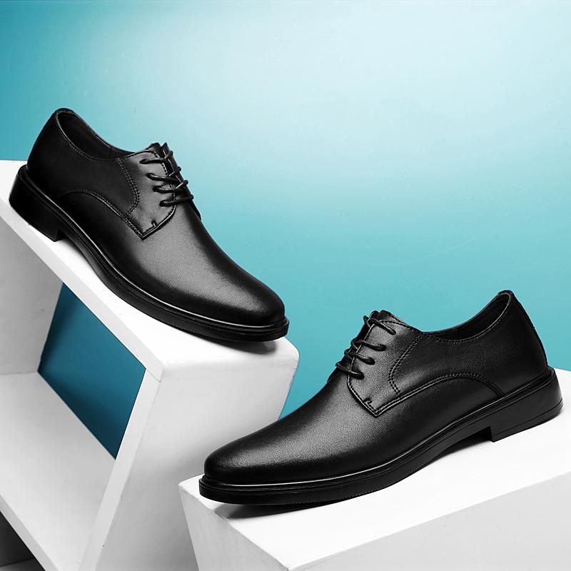 Модные мужские туфли-оксфорды на шнуровке — фото 6