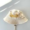 Baby Kids Hat 50-52cm 2-4 Years Spring Summer Thin Bucket Hat Sunscreen Sunhat Outdoor Travel Casual Hat for Boys Girls