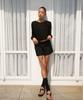 PROVO Shining Elastic Waist Shorts / Black