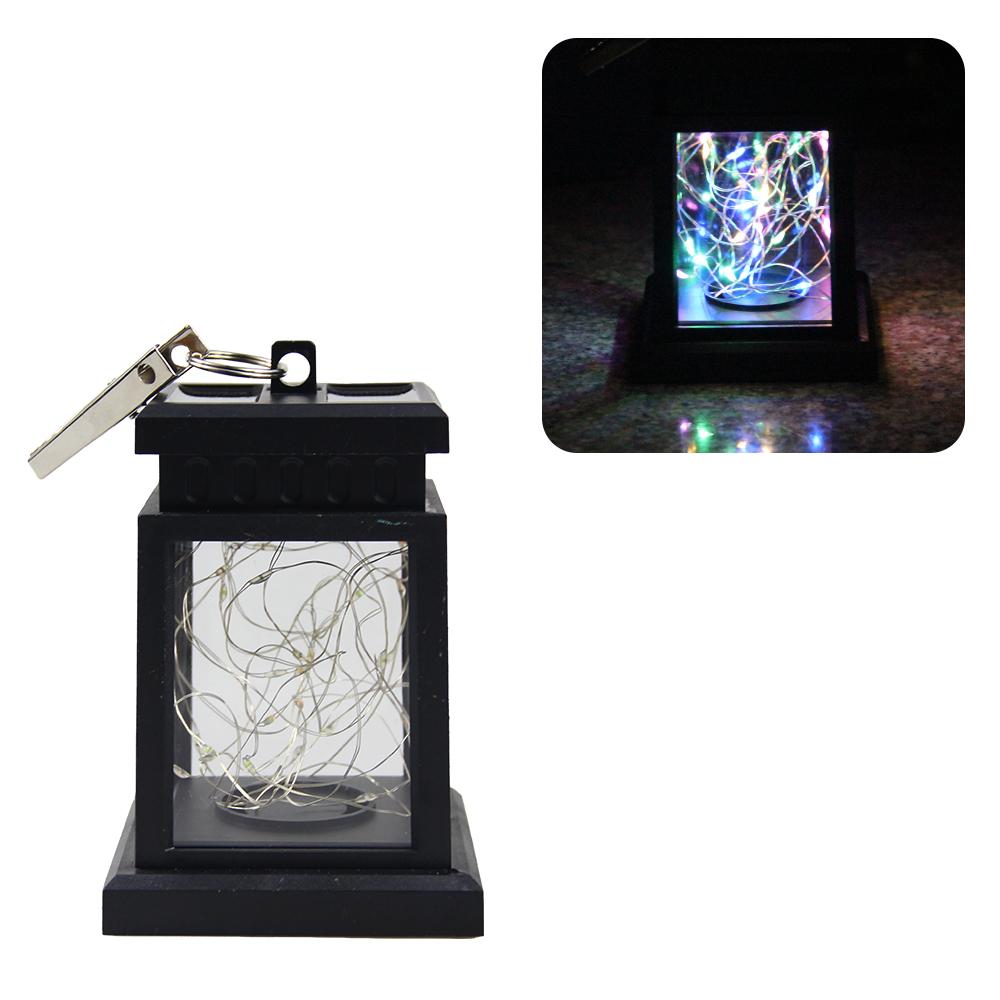 Garden Decor Solar Candle Lights Retro Palace Lantern Hanging Patio Walkway Light Landscape Floor Lights Waterproof Lawn Lamp