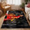 Blue Energy Soccer Player Area Rug Design for Outdoor Bedrooms Decorate room Dining Room Antislip Carpet Anime Office Decor Spiritual Gift